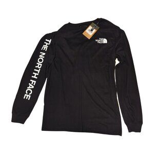 The North Face Long Sleeve Tee Shirt Large Men's Black NWT